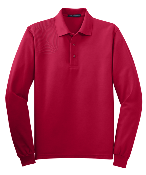 Cotton-Poly Blend Long Sleeve Shooting Shirt – K500LS