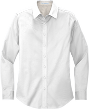 Ladies Long Sleeve Button Down Shirt – L608