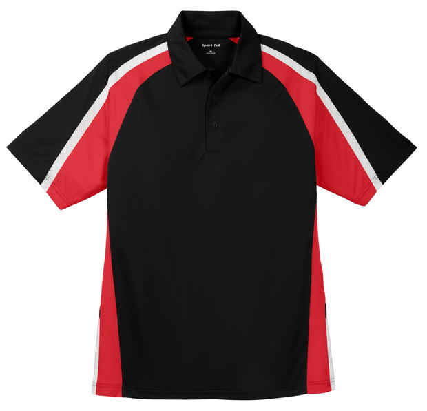 Tricolor Micropique Sport-Wick® Polo #ST654