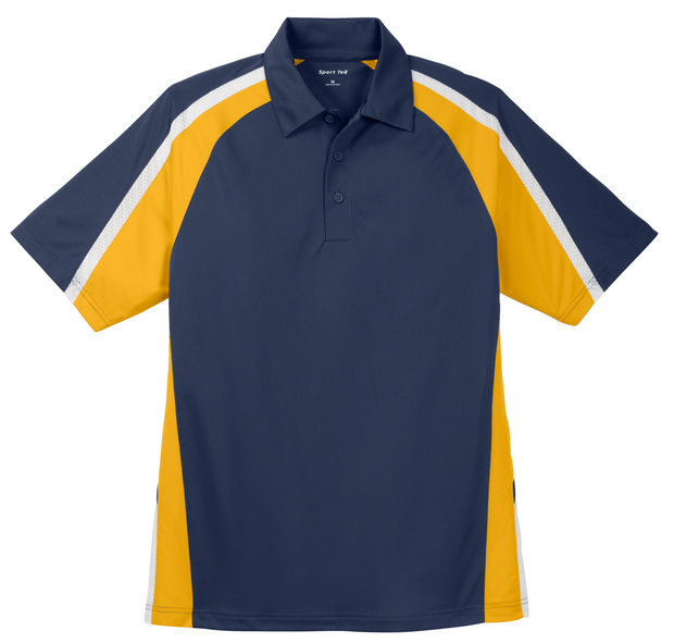Tricolor Micropique Sport-Wick® Polo #ST654