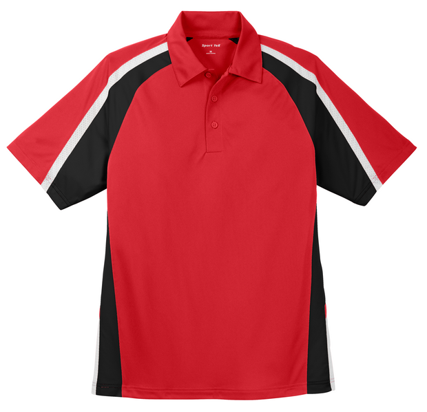 Tricolor Micropique Sport-Wick® Polo #ST654