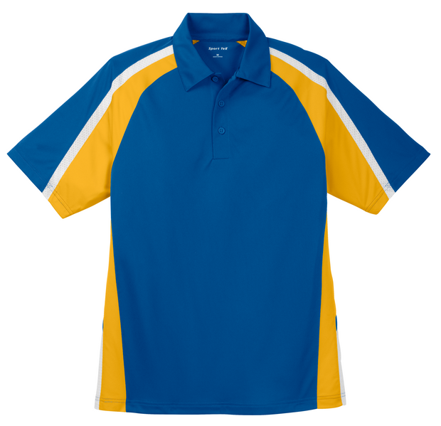 Tricolor Micropique Sport-Wick® Polo #ST654
