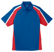 Tricolor Micropique Sport-Wick® Polo #ST654